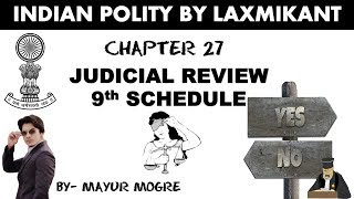 Judicial review for 9th Schedule for UPSC MPSC MPPSC SSC CGL GS mains 2 [upl. by Renado]