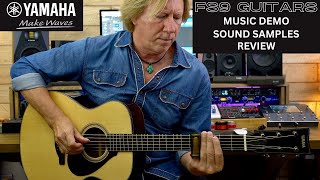 YAMAHA FS9 CONCERT BODY GUITARS  MUSIC DEMO  REVIEW  SOUND SAMPLES [upl. by Janos400]