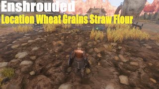 Enshrouded Location Wheat GrainsStrawFlour [upl. by Bond]