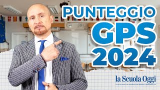 Graduatorie GPS 20242026 punteggio requisiti e strategie per scalare le graduatorie [upl. by Akinhoj]