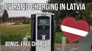 Electric vehicle charging in Latvia  overview amp personal experience [upl. by Phia]