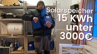 15 KWh Batteriespeicher für unter 3000 Euro selber bauen mit Catl 302Ah Zellen Teil 1 [upl. by Indys]