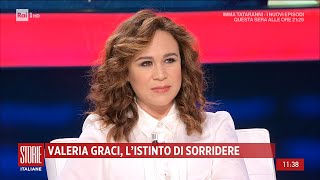 Valeria Graci listinto di sorridere  Storie italiane  06102022 [upl. by Yenar]