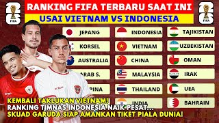 INDONESIA LANGSUNG NAIK PESAT Ini Ranking FIFA Terbaru Timnas Indonesia Usai Menang Melawan Vietnam [upl. by Enelyaj250]