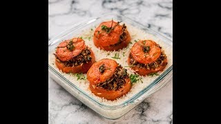 Mushroom Beef and Rice Petits Farcis [upl. by Domash]