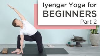 Iyengar Yoga for Beginners Part 2 with Kathy Cook HD [upl. by Wiburg]