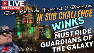 Disneyland Live Stream 1K Sub Challenge [upl. by Aivizt708]