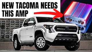 2024 TOYOTA TACOMA WITHOUT JBL  Plug and Play Amplifier Installation [upl. by Mungo143]