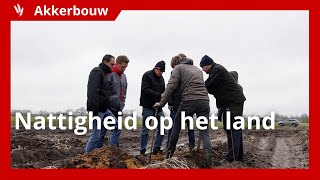 Akkerbouwers over nattigheid op het land [upl. by Mairb]