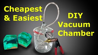 EASIEST amp CHEAPEST Vacuum Chamber DIY for epoxy castings amp resin pouring [upl. by Mailliw464]