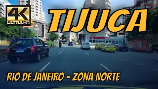 【4K】🚕 TIJUCA North Zone of RIo  Rio de Janeiro by Car [upl. by Procora]