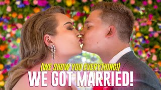 WATCH OUR WEDDING DAY 💍 Showing You EVERYTHING [upl. by Aceber]