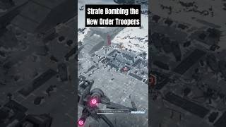 Strafe Bombing the New Order Troopers StarWars Battlefront2 galacticassault [upl. by Isherwood]