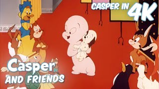 Casper Meets The Animators 🖌️ Casper and Friends in 4K  15 Hour Compilation  Cartoon for Kids [upl. by Adaynek]