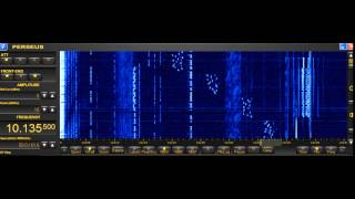 frequency hopping HAMradio mFSK [upl. by Oatis342]