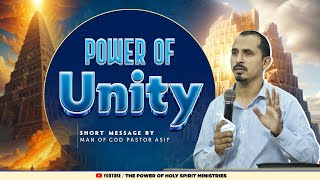 Power of Unity  Shorts Message By Man of God Pastor Asif  ThePowerOfHolySpiritMinistries [upl. by Etnovahs]