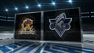 261 Shawinigan Cataractes 3 Rimouski Océanic 0  07 12 2023 [upl. by Anik]