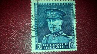 Old and Rare Belgium Stamps collection  vieux timbres rares belgique [upl. by Pattie]