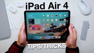 How to use iPad Air 4  TipsTricks [upl. by Ruhtracam]