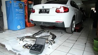 Loud Armytrix BMW M235i  M135i Valvetronic Exhaust on CK Motorsport TV [upl. by Jaquiss]