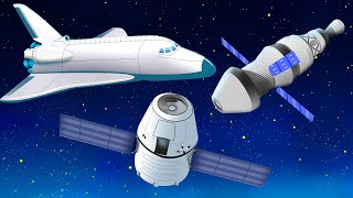 Learn Space Vehicles Names for Kids [upl. by Rickert981]