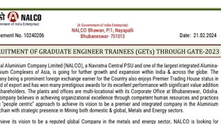 NALCO lo through gate score engineer jobs permanent jobs [upl. by Eimor]