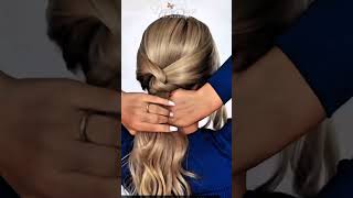 ❤️ Easy Super Cute Braided Ponytail Hairstyle  Pagans Beauty [upl. by Ennayhs]