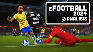 El FÚTBOL de KONAMI MEJORA ¿SUFICIENTE para recordar a PES  ANÁLISIS eFOOTBALL 2024 [upl. by Durante]