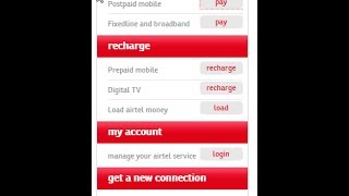 How to pay Airtel Postpaid Mobile Bill [upl. by Roane]