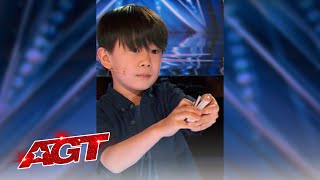 Adorable Kid Magician WOWS The Judges  Americas Got Talent 2021  Shorts [upl. by Andeee]