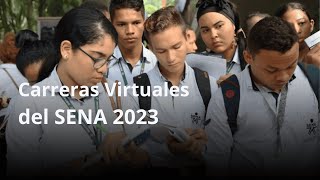 Carreras Virtuales SENA 2023  Inscripciones Abiertas Sofia Plus [upl. by Attesoj]