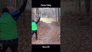 Disc Golf at Clatter Valley Hole 9 discgolf dog [upl. by Aisats]