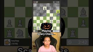 I played Scary Chess 🎃 chess shorts [upl. by Neersan913]