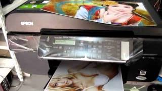 IMPRESORA EPSON TX320F CON SISTEMA DE TINTA CONTINUA [upl. by Beverly]