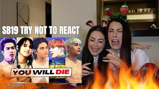 SB19 Try Not to REACT Challenge 2023 w jessicaxwonder  too hot to handle [upl. by Dnarud301]