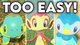 EASY SHINY STARTERS in Pokemon Legends Arceus [upl. by Fulmer]