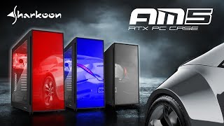 Sharkoon AM5 ATX Case Series pt [upl. by Gratt]