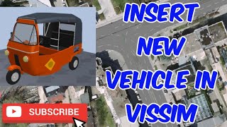 VISSIM Tutorial 4 How to change vehicle composition  How to insert new Vehicle in VISSIM [upl. by Ajiam]