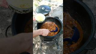 lagman kazan rezept food rindfleisch cooking grillen bbq [upl. by Eniksre178]