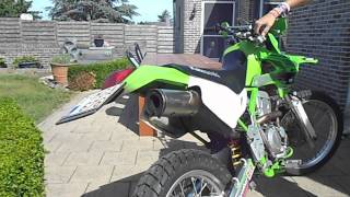 Kawasaki klx 300r start up [upl. by Shayne]