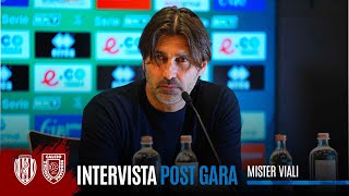 INTERVISTA  mister Viali post CesenaReggiana [upl. by Teiluj]