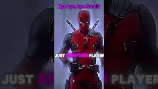 Bye Bye Bye REMIX backstreetboys rock music deadpool [upl. by Kcirneh58]