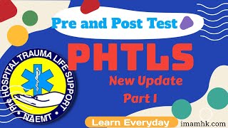 PHTLS Pre and Post Test Part 1 Updated with voice [upl. by Nylareg]