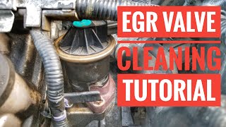 HOW TO CLEAN OR REPLACE A EGR VALVE P0404 P0406 P2413 TUTORIAL [upl. by Aicatsanna]