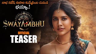 Swayambhu Movie Nabha Natesh Teaser  Nikhil Siddhartha  Samyuktha Menon  Ram Charan  NS [upl. by Dari]