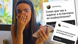 GANO MÁS DINERO EN YOUTUBE O EN INSTAGRAM  Marta [upl. by Anilave385]