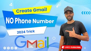 Create Gmail Account Without Phone Number  2024 Tutorial [upl. by Avrom397]