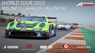 RCI TV  World Tour 2023  Round 1  6H of Valenica  PRO  Live Commentary [upl. by Woermer]