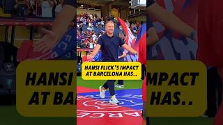 Hansi Flick’s Early Impact at Barcelona A New Era Begins 🔥🥶shorts [upl. by Abrahams]