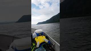 2000 Honda 15hp 4 stroke outboard motor test run [upl. by Aiet771]